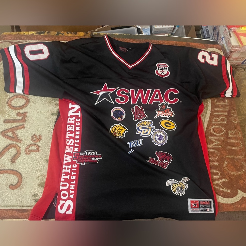 SWAC Southwestern Athletic Conference Jersey NCAA Jersey Grambling Sz XXL HBCU